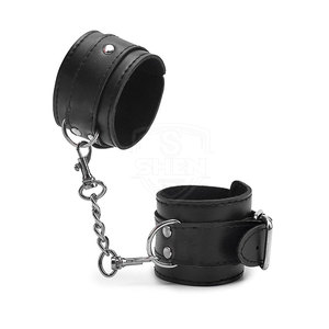 Menottes en cuir à prix avantageux, vente en gros, conçues pour un positionnement sécurisé avec poignets et chevilles réglables - Product Image 2