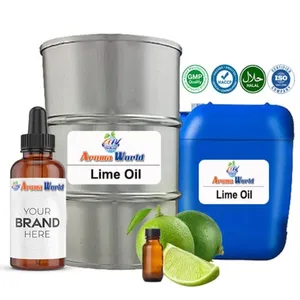 Huile de citron vert essentielle pure de meilleure qualité pour le blanchiment de la peau odeur fraîche exportateur indien au prix de gros Peel matière première - Product Image 3