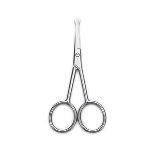 กรรไกรแต่งหน้าปลายโค้งมนขนจมูกกรรไกรสแตนเลสสำหรับคิ้ว - Product Image 3