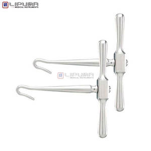 Manijas de sierra de alambre de acero inoxidable quirúrgico Manual de alta calidad, agarre de precisión, construcción duradera, instrumento médico reutilizable - Product Image 6