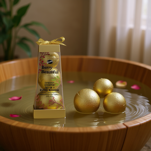Ensemble de 3 bombes de bain effervescentes Berry Beautiful, produit de spa et de parfumerie - Product Image 3