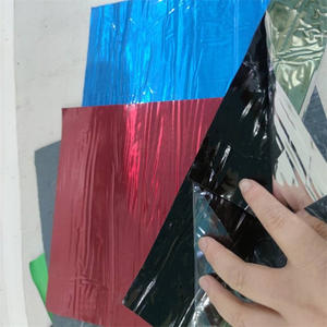 Rollo de techo autoadhesivo impermeable azul, <span class=keywords><strong>sellador</strong></span> de goma de <span class=keywords><strong>butilo</strong></span> de aluminio para techos de Metal, resistente al agua moderno Industrial - Product Image 4