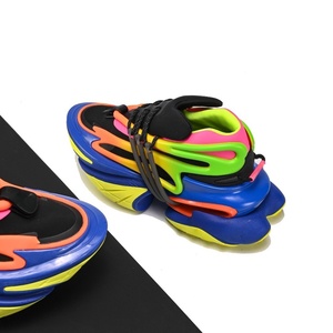 Chaussures de basket tendance pour hommes, de haute qualité, style designer, type « Spaceship Chunky », à enfiler, décontractées, avec amorti d'air et semelle épaisse. - Product Image 3