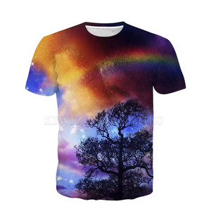 Vente en gros directe d'usine T-shirts de sublimation grande taille pour hommes T-shirt de sport à sublimation avec impression personnalisée et logo - Product Image 1