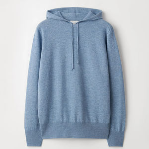 Veste à capuche de piste en polaire marron à manches longues pour hommes de marque de haute qualité veste à capuche en gros à motif imprimé élégant - Product Image 2