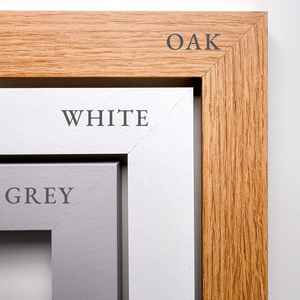 Cadre photo en bois classique écologique avec bordures polies pour les intérieurs de studio de café à la maison présentent vos meilleurs souvenirs - Product Image 2