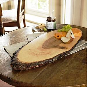 Plateau d'écorce au meilleur prix Écorce effet bois Produit de vente chaud Bol décoratif en bois de manguier avec écorce d'arbre fabriqué en Inde - Product Image 5