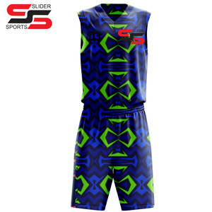 Tenue de basketball personnalisée avec logo, haute qualité, sublimation, nouveau style, unisexe, respirante, été - Product Image 3