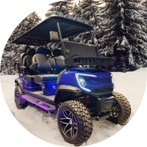 Venta al por mayor de 6 plazas Smart Best Prices 4000W Lithium Lifted Electric Golf Cart - Product Image 3