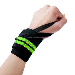 Bandes de poignet de musculation robustes en néoprène pour l'haltérophilie, soutien solide, sangles de compression réglables pour la salle de sport - Product Image 6