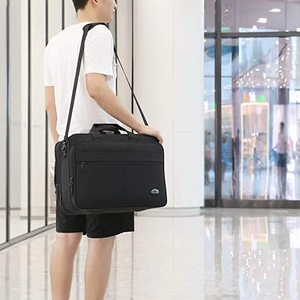 Sac pour ordinateur portable étanche de 18 à 19 pouces, sac de messager d'affaires, sacoche pour tablette, convient aux ordinateurs portables de 17,3 pouces - Product Image 3