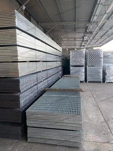 Hot-dipped Galvanized Metal <strong>Grate</strong> Steel bar Grating for Walkway - Product Image 6