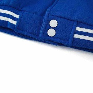OEM Coated Canvas Varsity <b>Jackets</b> Customized Embroidery Chenille <b>Patches</b> Oversize College Baseball <b>Jacket</b> for Men - Product Image 5