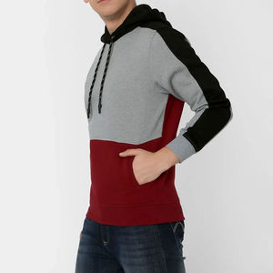 Sudadera con Capucha de Forro Polar para Hombre, Estilo Urbano, Invierno, Impresión Digital, Alta Calidad, Ligera, Color Sólido, MOQ Bajo, Diseño Único - Product Image 2