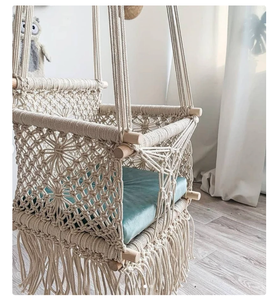 Gift for Kids Multi Funtion Kindergarten 8 in 1 Cute Toy Kids Mini Baby Toddler KIDS INDOOR WOODEN <b>SWING</b> for BABY - Product Image 4