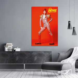 Affiche Glam de David Bowie sur toile pour décoration murale - Product Image 2