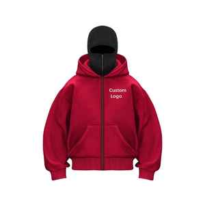 Nouveau pull à capuche vintage 2024 pour homme en polyester/coton épais, séchage rapide, haute qualité, loisirs, coupe oversize, logo personnalisé - Product Image 5