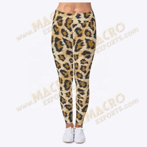 Leggings de haute qualité en gros, étiquette personnalisée, marque personnalisée, service OEM, taille haute, respirants, séchage rapide, en Spandex/Polyester - Product Image 4