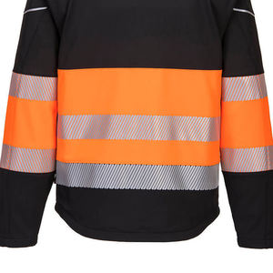 Mens Hi Vis Reflective Safety Construction <b>Battery</b> Workwear Customized Logo Waterproof Reactive <b>Heated</b> <b>Jacket</b> Coated - Product Image 6