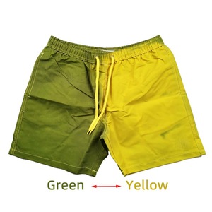 Men's Summer Sports <b>Shorts</b> Vintage Decoration Quick-Drying Breathable Canvas <b>Compression</b> Workout Pants Eco-Friendly Drawstring - Product Image 5