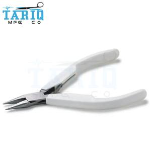 Pince de fabrication de bijoux de qualité supérieure Pince à bec plat ergonomique en diamant - Product Image 1