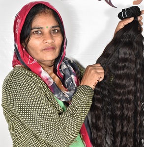 Paquets de cheveux humains cambodgiens Vendeurs 100% paquets de cheveux vierges bruts extensions de cheveux humains non transformés - Product Image 2