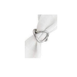 Anneau de serviette en acier inoxydable à la mode pour la fabrication, vente en gros, décoration de table à manger, anneau de serviette en acier inoxydable - Product Image 4