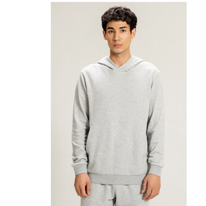 Survêtement thermique d'hiver pour homme, 100% coton, haute qualité, logo personnalisé, impression par transfert thermique, options grandes tailles - Product Image 2