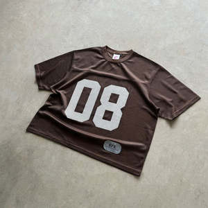 Camiseta Deportiva Personalizada OEM Unisex Formal 100% Algodón, Impresa, de Secado Rápido, Transpirable, para Fútbol, Running, Gimnasio, Jersey para Hombre y Mujer, Color Sólido - Product Image 3