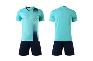 Camiseta de fútbol para jóvenes uniformes de equipo de nueva temporada con sublimación calcetines de estilo de impresión de transferencia de calor Francia, camisetas de fútbol - Product Image 2
