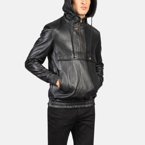 Veste en cuir pour homme au prix d'usine, logo personnalisé, vente en gros, veste de motard en cuir véritable, veste de moto en cuir de vache de haute qualité - Product Image 4