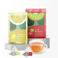 Thé Détox Minceur aux Herbes Perte de Poids OEM ODM Sachets de Thé Détox 14 Jours 100% Herbes Emballage en Feuille