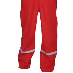 Overol ignífugo antiestático 99% algodón 1% antiestático, 220-300 GSM, ropa de trabajo de seguridad resistente al calor. - Product Image 4