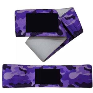 Bandas de Yoga de cadera de neopreno personalizables bandas elásticas de fitness antideslizantes para hombres y mujeres resistencia de tela sublimada - Product Image 3