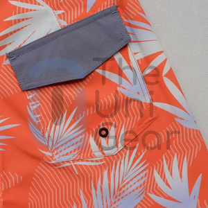 Pantalones Cortos Deportivos para Hombre, Personalizados, de Alta Calidad, Cintura Media, Malla de Poliéster/Algodón, Secado Rápido, Cierre con Cordón, Nuevo Estilo, Diseño Sólido - Product Image 5