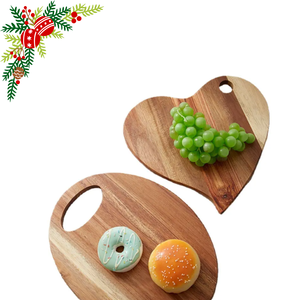 Tabla de cortar de bambú pequeña, mango ecológico, Apto para lavavajillas, uso en cocina, cortar pan, verduras, frutas, charcutería - Product Image 6