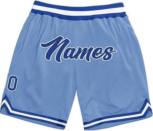 Vente chaude Shorts de basket-ball pour hommes 100% Polyester léger Quickdry dégradé couleurs Logo personnalisé impression motif solide - Product Image 6
