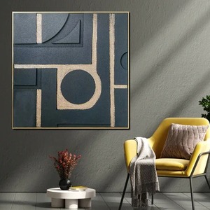 Arte de pared llamativo, escultura decorativa moderna hecha a mano para sala de estar, dormitorio, oficina y elegante decoración del hogar - Product Image 1