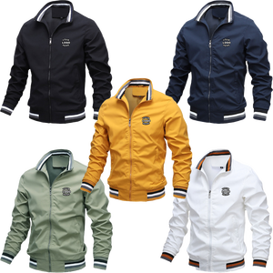 Veste de moto en toile pour homme d'hiver Style de rue respirant imperméable à séchage rapide Couleur et logo personnalisés - Product Image 5