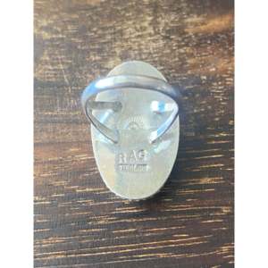 Anillo Reda Galvan con Bisutería de Búfalo Blanco y Calcedonia Azul, Engastado en Plata de Ley, Talla 6, para Uso Diario - Product Image 5