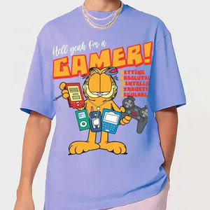 T-shirt imprimé graphique violet pour hommes de grande taille Chemise respirante par tous les temps Porter tous les jours T-shirt à manches courtes - Product Image 4