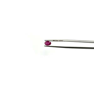 Rubis naturel du Mozambique, ovales calibrés, non traités, 3x5mm, 6x4mm, en forme de coussin, poli, traité thermiquement, rouge rose - Product Image 6