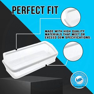 3 X ถังเก็บของพลาสติกทนทานเป็นพิเศษสำหรับตู้เย็นวีร์ลพูล-WPW10321304 - Product Image 4