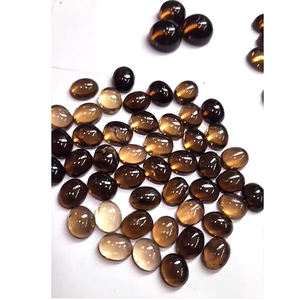658 Uds cuarzo ahumado Natural 8x6mm 9x7mm 11x9mm 12x10mm 14x10mm 16x12mm a 22mm ovalado 7mm 10mm 11mm 12mm Round Cab 3700 Cts Lote - Product Image 3