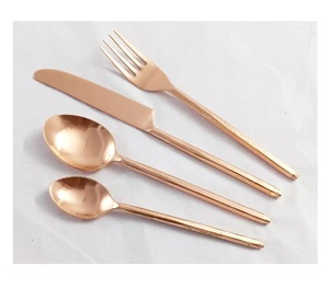 Couverts en métal avec poignée en bois, nouveau Design, prix de gros - Product Image 5