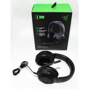 <span class=keywords><strong>Razer</strong></span> <span class=keywords><strong>Kraken</strong></span> <span class=keywords><strong>x</strong></span> หูฟังสำหรับเล่นเกม7.1เสียงรอบทิศทางไดร์เวอร์ไมโครโฟนงอได้ขนาด40มม. หูฟังครอบหูน้ำหนักเบาสำหรับพีซี PS4 Xbox - Product Image 4