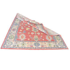 Tapis luxueux moderne Oushak en laine nouée à la main, à motifs floraux, antidérapant, à poils moyens, de qualité supérieure, fait à la main, ensemble de tapis pour salon - Product Image 2