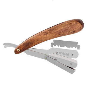 Couteau de rasage manuel, outils d'épilation, rasoir droit, rasoirs de rasage pour hommes, rasoirs d'épilation pour le soin masculin - Product Image 4