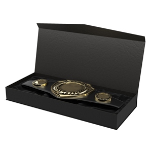 Wholesale High Quality Custom Made Championship Belt With Gold Plated Metal Plate and <b>Adjustable</b> <b>Strap</b> - Product Image 3