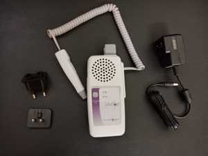 LIFEDOP 150 Doppler vasculaire portable rechargeable avec sonde 8 MHz Table obstétrique 150 Doppler vasculaire - Product Image 2